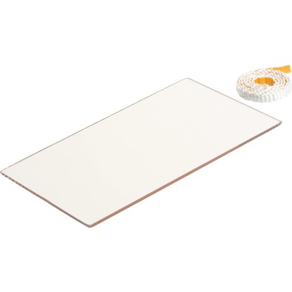 Skleněná tabule pro dílenská kamna Megan 2.0