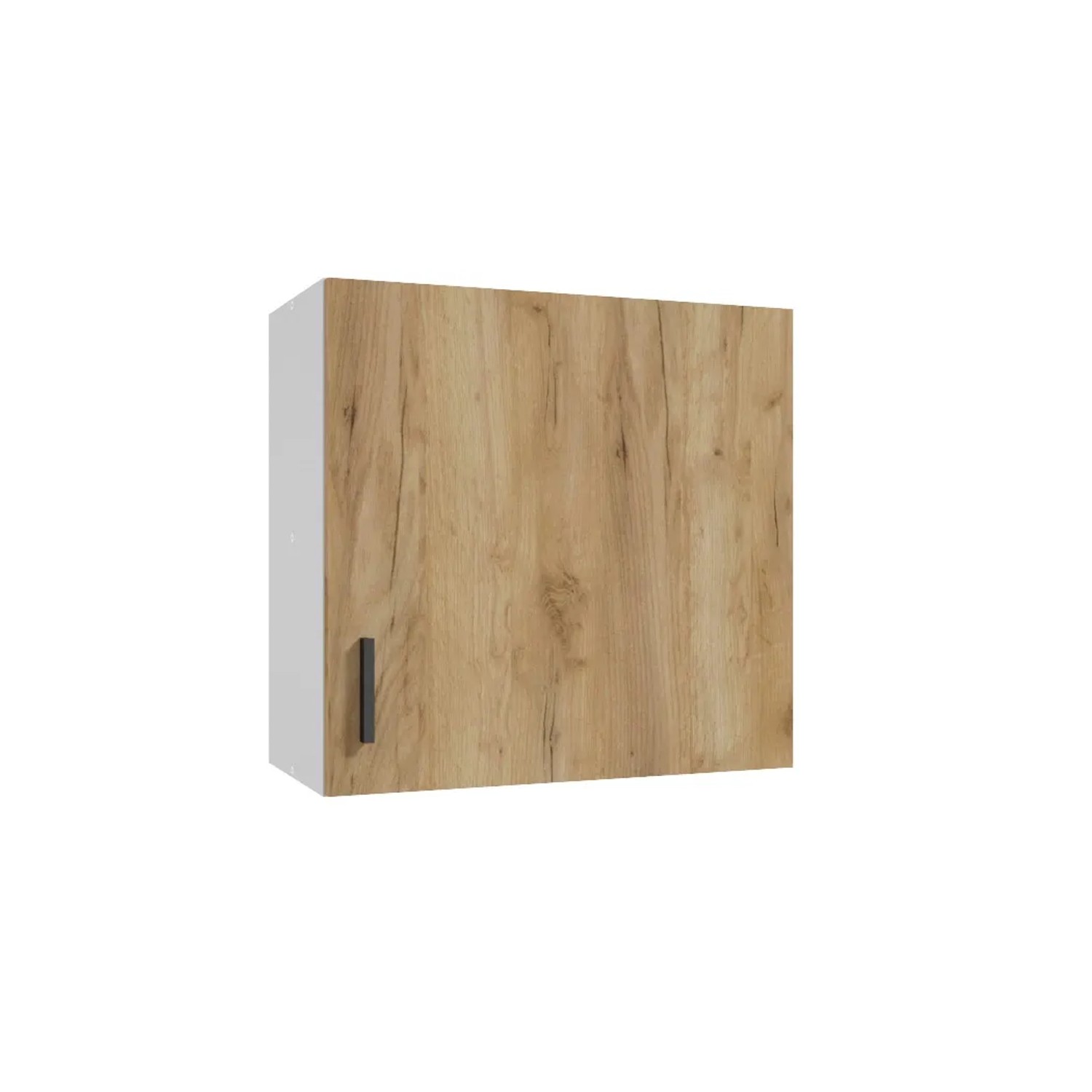 Deftrans Horní kuchyňská skříňka Gold 1D, zlatý dub/bílá, 60 x 58 x 31 cm