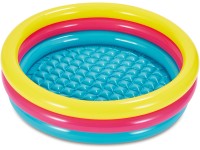 Summer Waves Pestrý bazén se 3 prstenci, 114 x 25 cm