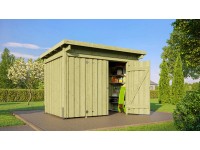 Weka Dřevěný úložný domek 607 A, tlaková impregnace, 288 x 199 cm