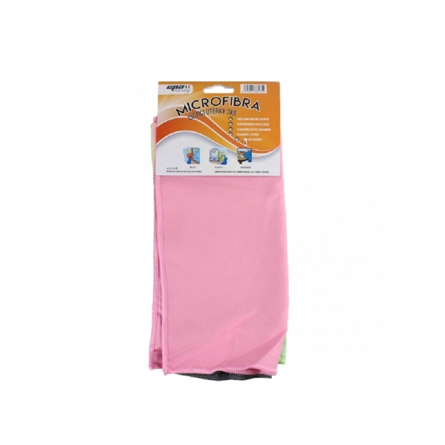 Cappa Sada utěrek z mikrovlákna All in One, 3 ks, 30 x 30 cm