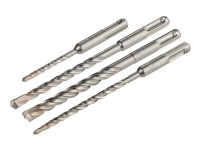 LUX-TOOLS Sada vrtáků SDS - Plus 5 mm - 10 mm 4dílná