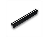 Úchyt 01061 plast černý - bílý 22,5 mm x 153 mm x 13 mm