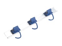 LUX Lišta na nářadí 50 cm s 3 háčky