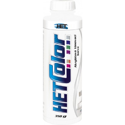 HETCOLOR Akrylátová tónovací barva bílá 1 kg