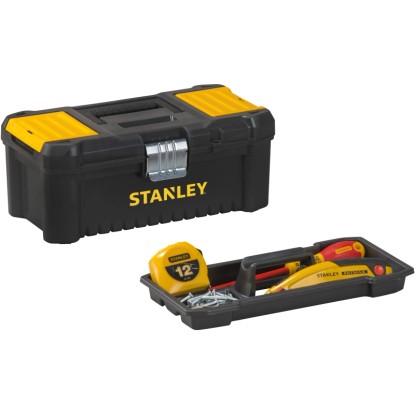 Stanley Essential 12,5palcový box na nářadí s přihrádkou a příslušenstvím.