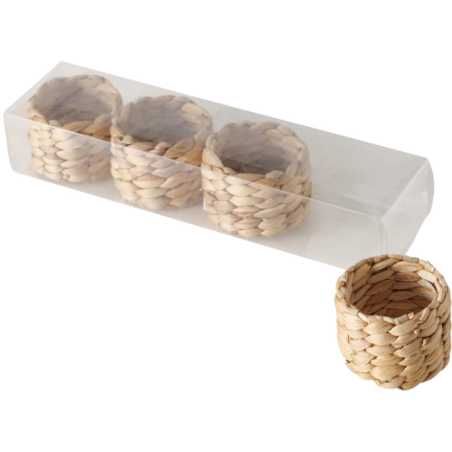 Boltze Kroužek na ubrousky Kian přírodní 4 ks