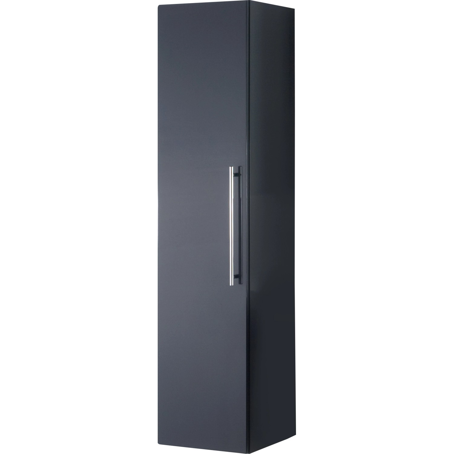 Sanotechnik Vysoká koupelnová skříňka Fiora antracitová 35 x 35 x 150 cm