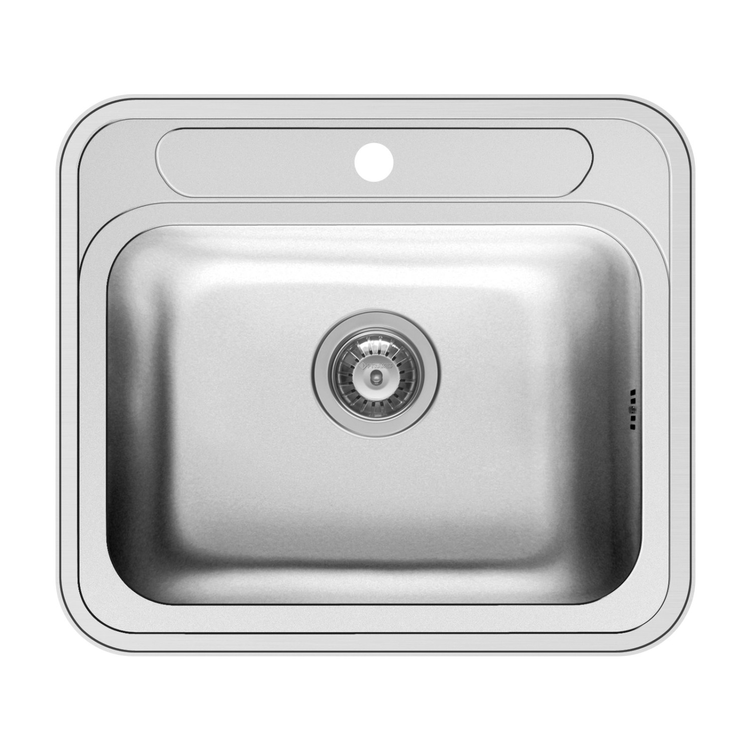 PYRAMIS Nerezový dřez ATRIA 1B hladký, 48 x 34 cm