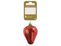 GEROMA Plastová vánoční ozdoba jahoda 6 cm, 1 ks