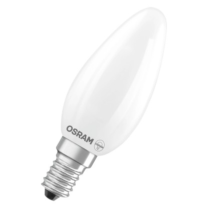 OSRAM LED žárovka STAR CLASSIC B 40 FILAMENT E14 3,4W 470lm 2700K, bílá