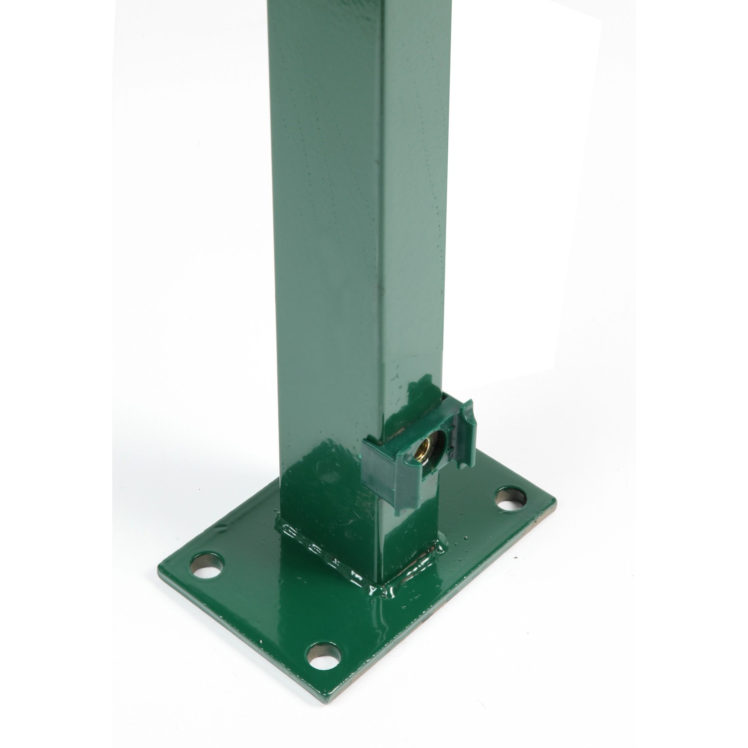 Floraworld Plotový sloupek s navařenou patkou zelená 6 x 4 x 169 cm