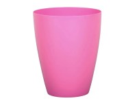 Obal Orchidea dark plastový, růžová, pr. 14 cm