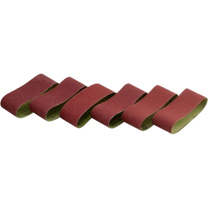 LUX-TOOLS Sada brusných pásů, 75 x 457 mm, 3dílná