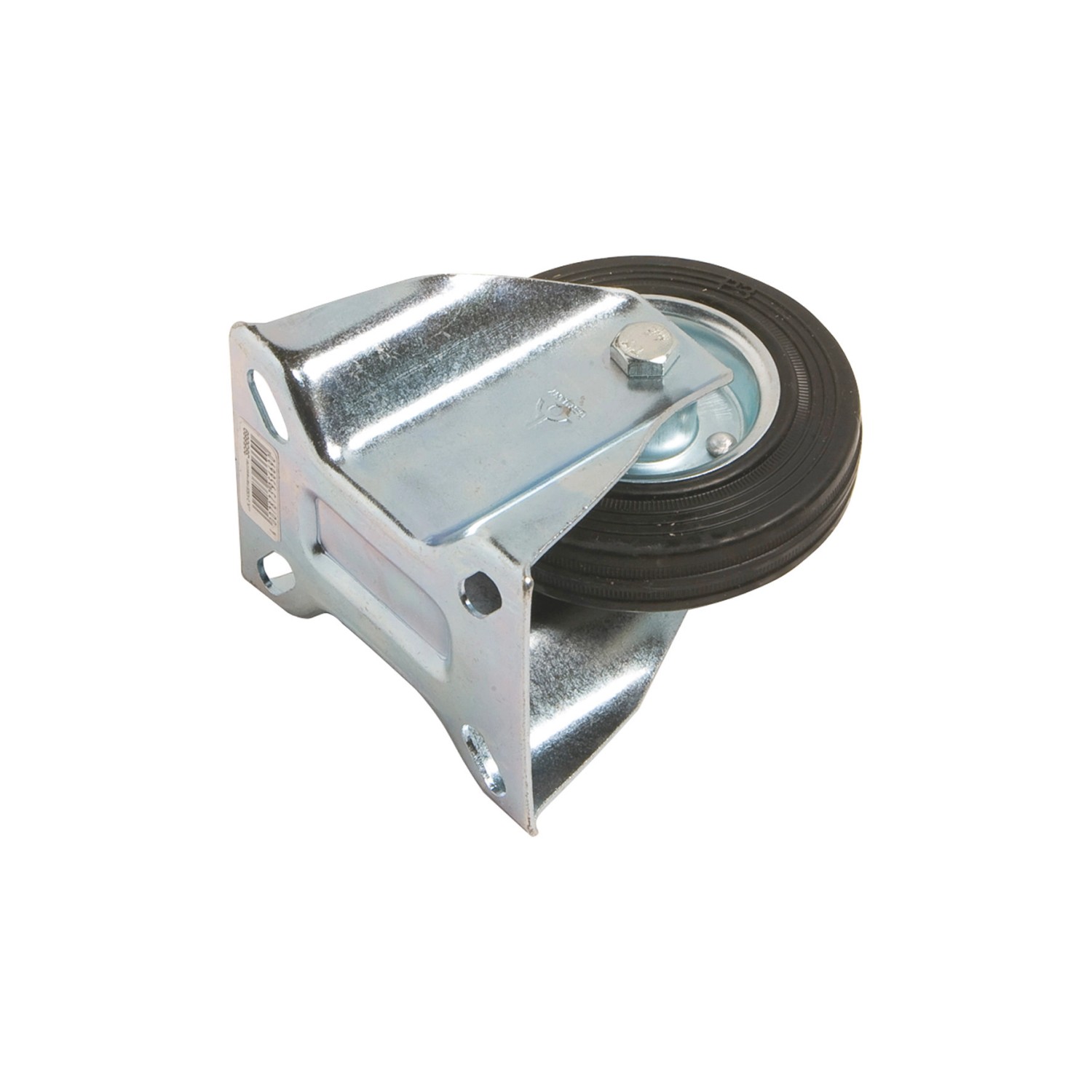 OBI Neotočné přepravní kolečko s obručí a ocelovým ráfkem průměr 100 mm 70 kg