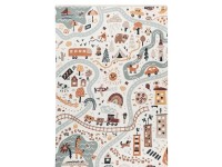 LUANA Dětský koberec - Dětský svět 80 x 120 cm LUANA Dětský koberec - Dětský svět 80 x 120 cm