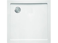Sanotechnik Rohová sprchová vanička SMC SC9090S, čtverec, 90 x 90 x 3,5 cm