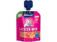 Vitakraft Pochoutka pro kočky Licks&Bits krevetovo-rajčatový 60 g Vitakraft Pochoutka pro kočky Licks&Bits krevetovo-rajčatový 60 g