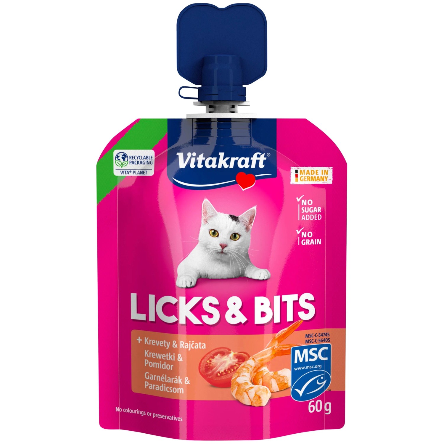 Vitakraft Licks & Bits krevetový 60 g