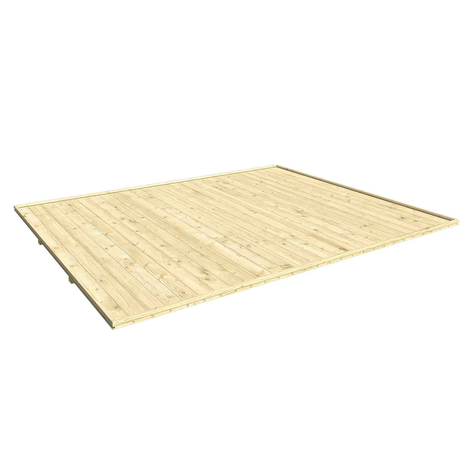 Weka Podlaha pro dřevěný zahradní domek Batu 1, přírodní, 200 x 200 cm