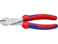 Knipex Silové boční štípací kleště, chromované, vícesložkové návleky, 180 mm