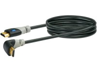 Schwaiger High-Speed HDMI kabel s Ethernetem černý pravoúhlá zástrčka 1,5 m Schwaiger High-Speed HDMI kabel s Ethernetem černý pravoúhlá zástrčka 1,5 m