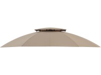 Náhradní střecha pro party stan Braga hnědá pr. 350 cm