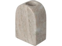 Koopman Mramorový svícen pískový 6 x 4 x 8,5 cm Koopman Mramorový svícen pískový 6 x 4 x 8,5 cm