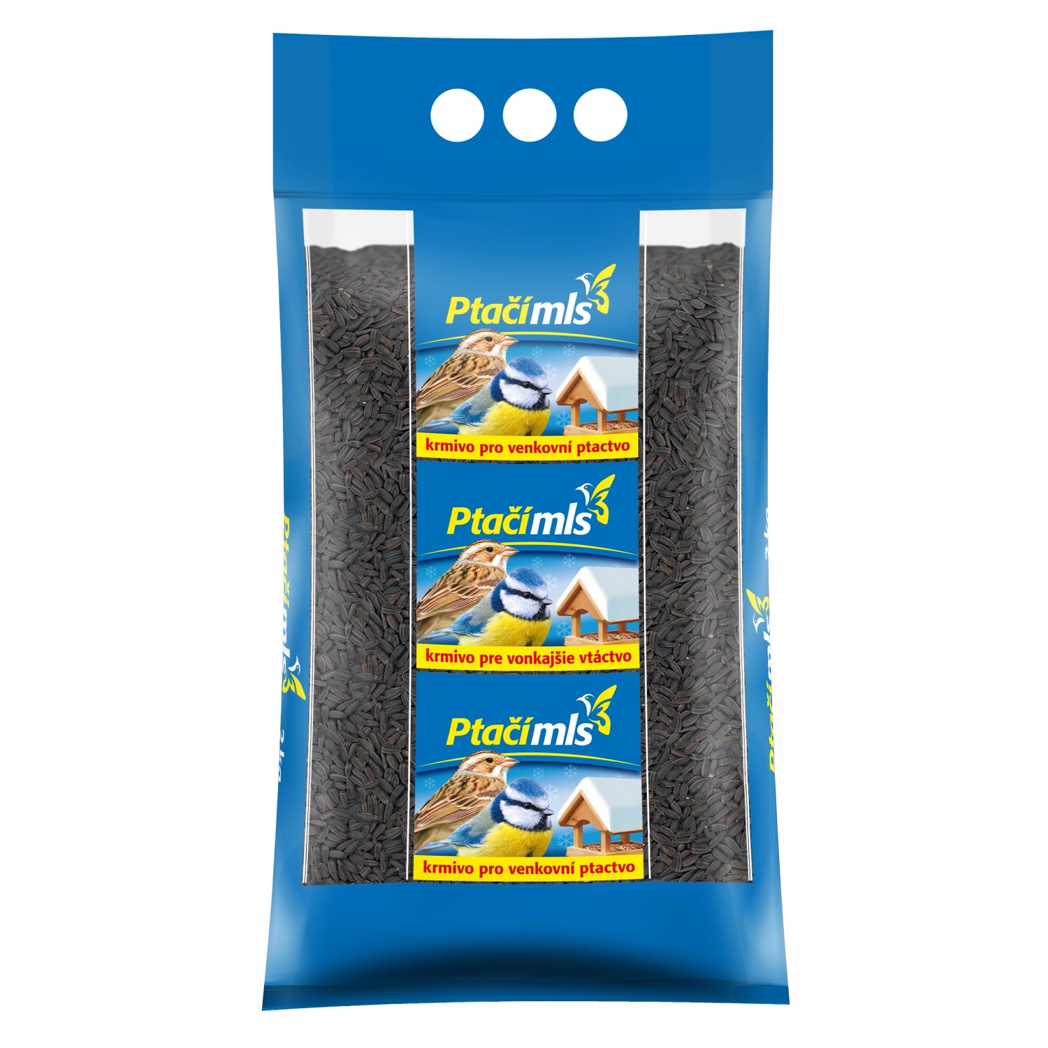 Ptačímls Slunečnice černá 2 kg