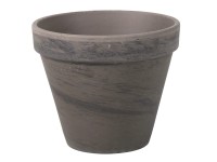 Květináč Klasik čedičový melír pr. 200 mm