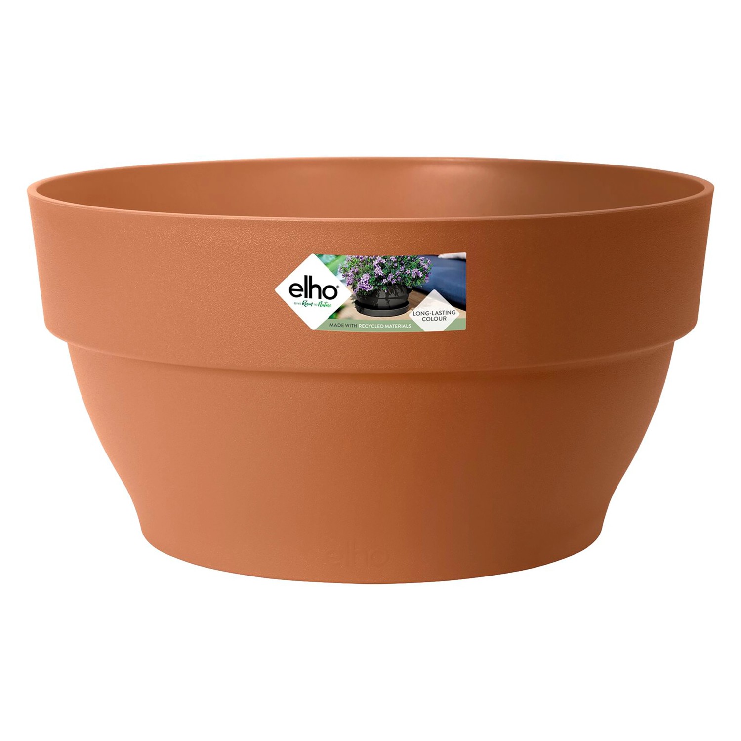 Elho Květináč Vibia Campana Bowl, terakotová, pr. 34 x 17 cm