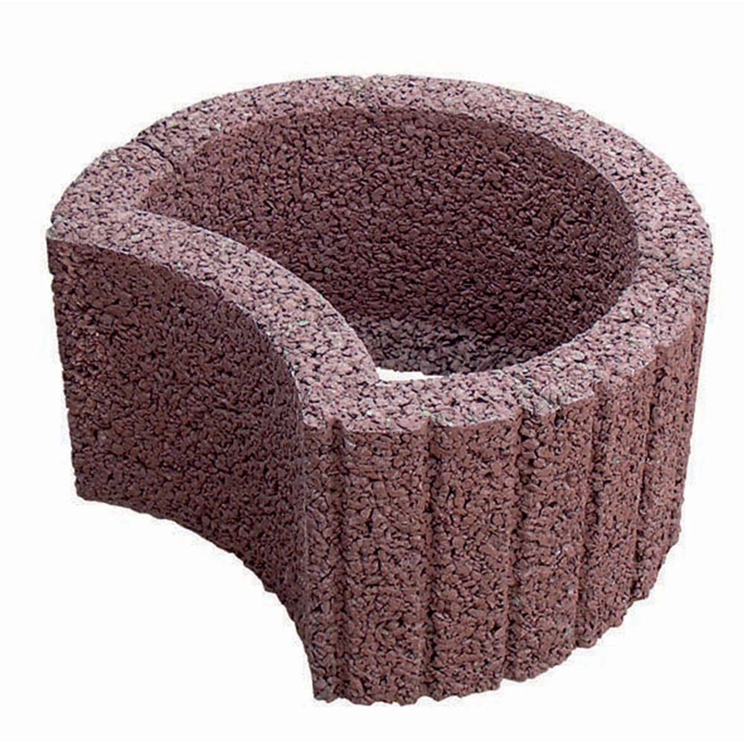 DITON Svahová tvárnice kruhová velká hnědá