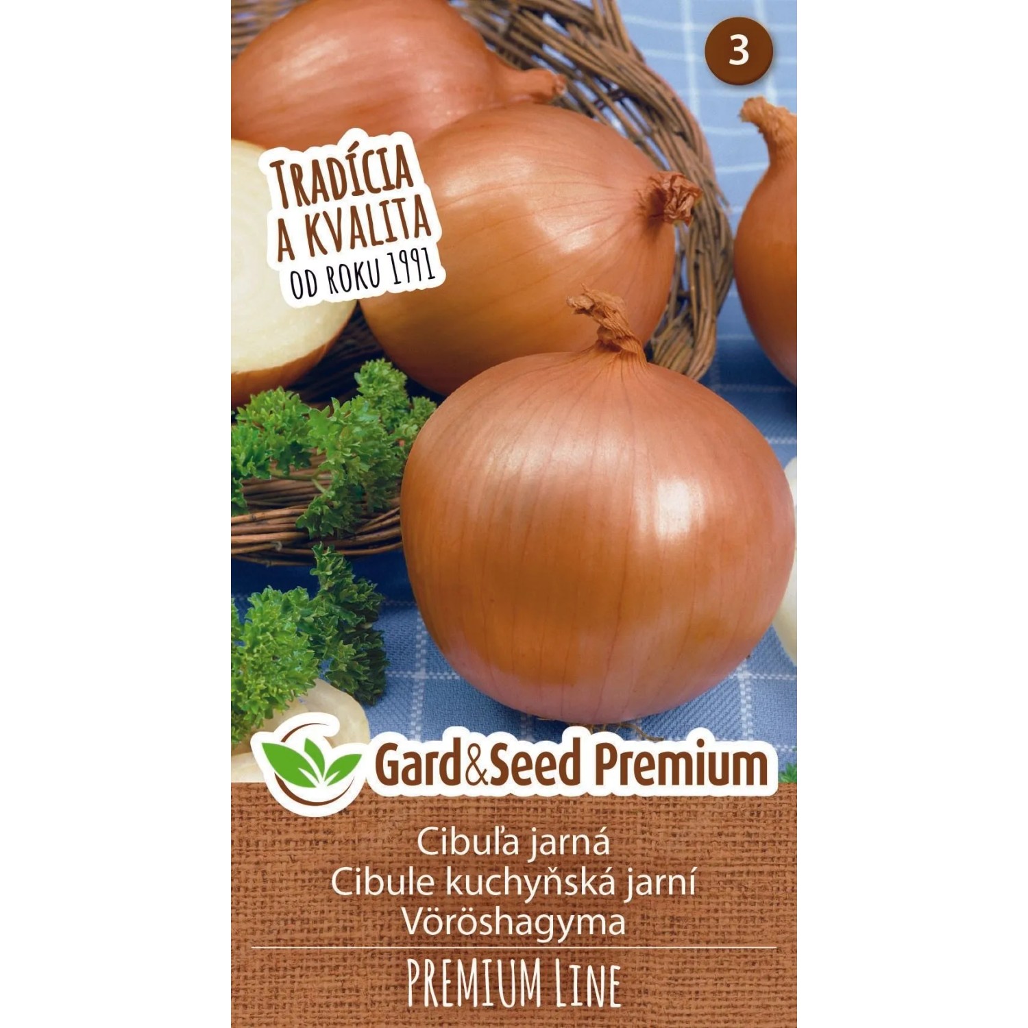 GardenSeed Premium Semínka Cibule kuchyňská jarní PREMIUM