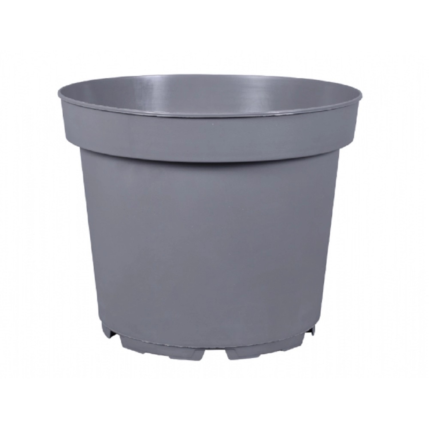 NOHEL GARDEN Květináč výsadbový CLASSIC TOD šedý, pr. 6 cm, 20 ks