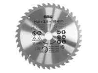 Magg Pilový kotouč 250 x 2,9 x 30 mm / 40 zubů střídavě šikmé Magg Pilový kotouč 250 x 2,9 x 30 mm / 40 zubů střídavě šikmé