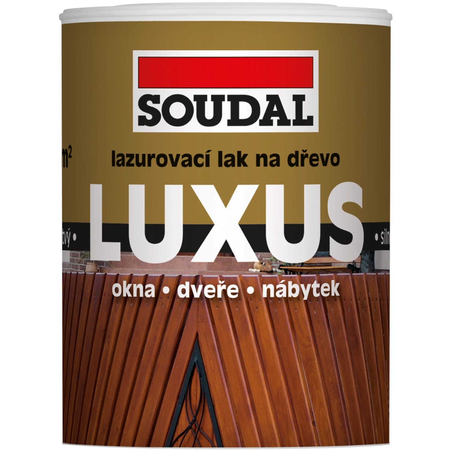 Soudal Lazura Luxus mahagon 0,75 l