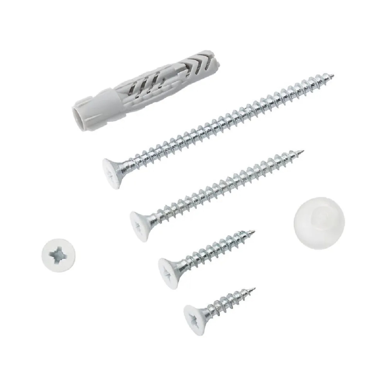 Upevňovací sada bílá