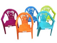IDEA Dětská plastová židlička Baby Bear různé barvy 55 x 36 x 36 cm IDEA Dětská plastová židlička Baby Bear různé barvy 55 x 36 x 36 cm