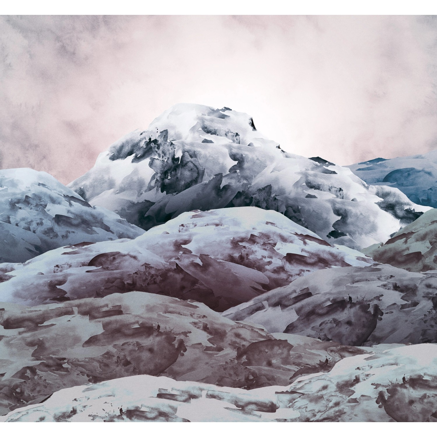 Komar Vliesová fototapeta Shadow Mountain 300 x 280 cm