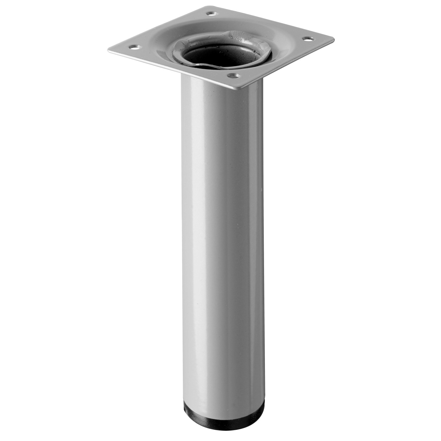 Hettich Nábytková noha kulatá, vzhled hliníku, pr. 30 x 150 mm