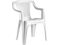 Křeslo Luna bílé, 80 cm Křeslo Luna bílé, 80 cm