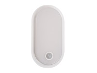 EURAKLES LED svítidlo s pohyb.senz. DARJA CCT 18W 1900lm IP65 bílá 21,2 x 11,4cm