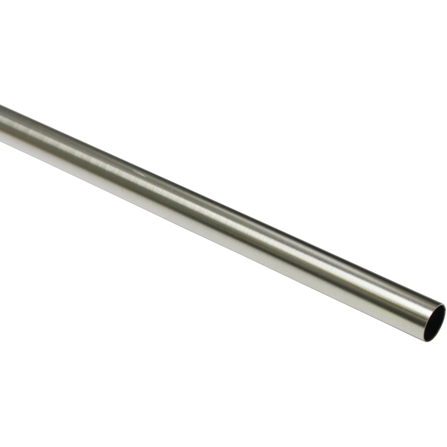 GARDINIA Záclonová tyč Chicago vzhled ušl.oceli pr. 20 mm x 120 cm