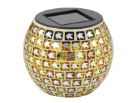 EGLO LED solární venkovní svítidlo miska s mozaikou