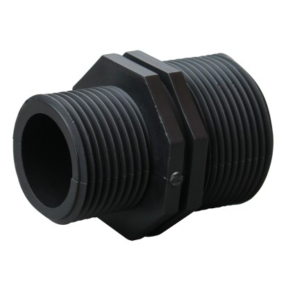 Dvojnipl redukovaný plast 1" x 1/2"