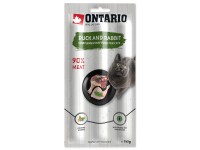 Ontario Tyčinky z kachního a králičího masa, 3x 5 g