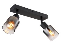 GLOBO Bodové stropní svítidlo HUBERTUS 2 x E14 max. 40 W, 260 x 70 x 137 mm