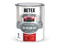 BETEX Základní i vrchní barva na beton S2131 2v1, 0110 šedá 800 g