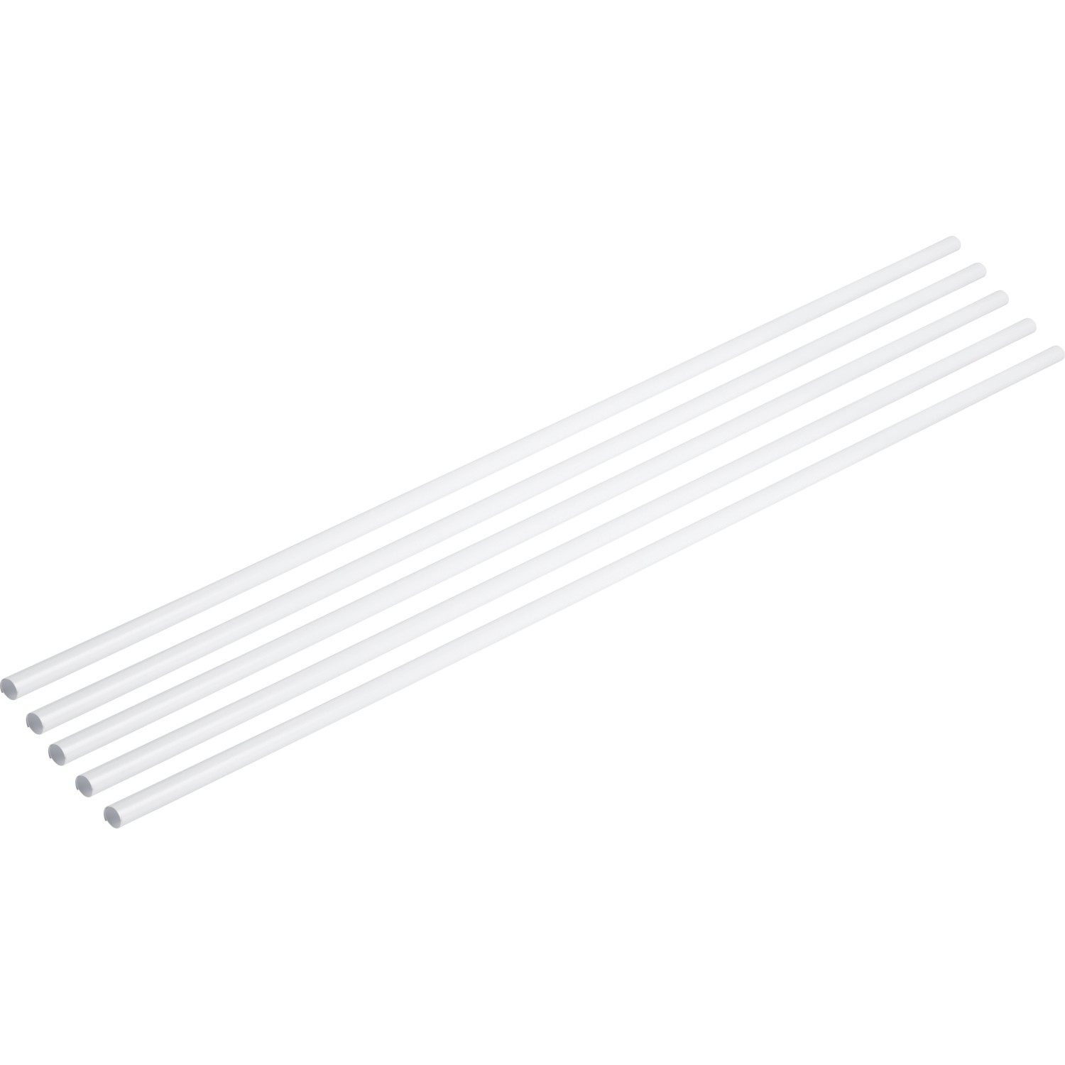 Obložení topných trubek, bílá, 1000 mm, 5 ks