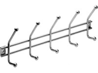Hettich Nerezový věšák 5 háčků